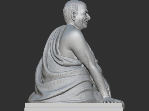 Neem Karoli Baba 3Dプリントモデル