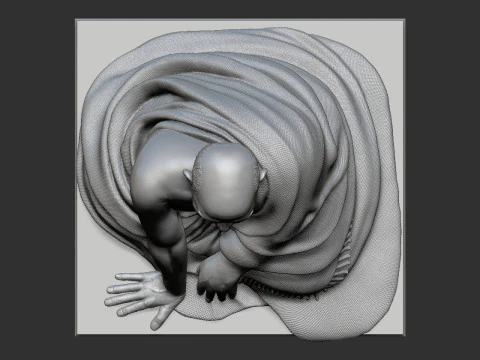 Neem Karoli Baba 3D Print Model