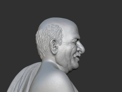 Neem Karoli Baba 3Dプリントモデル