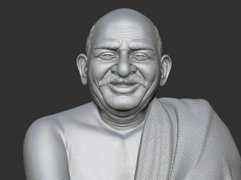 Neem Karoli Baba 3D Print Model