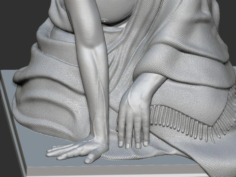 Neem Karoli Baba 3D Print Model