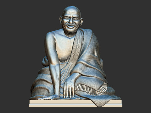 Neem Karoli Baba 3Dプリントモデル