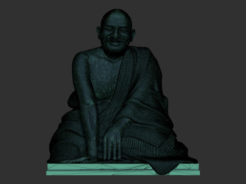 Neem Karoli Baba 3Dプリントモデル