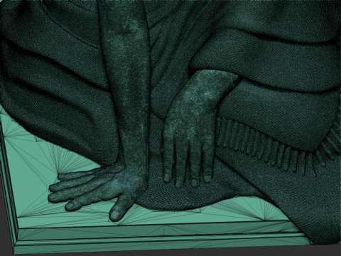 Neem Karoli Baba 3Dプリントモデル