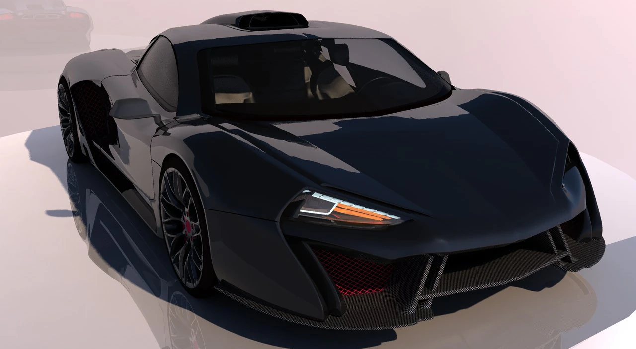 Car 3D Model .c4d .max .obj .3ds .fbx .stl .blend 