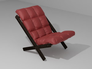 Armchair 3D Model