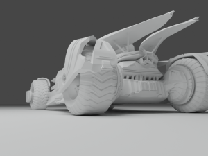 Batmobile 3D Model