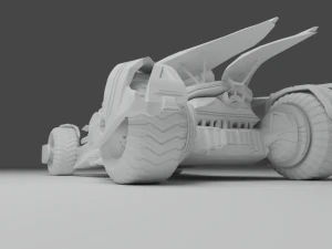 Batmobile 3D Model