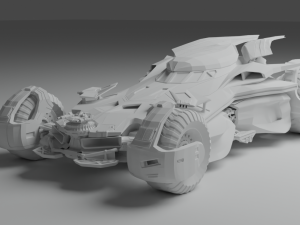Batmobile 3Dモデル
