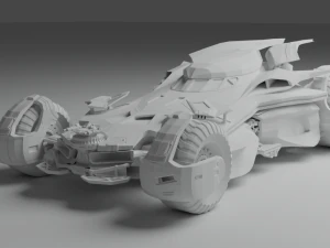 Batmobile 3D Model