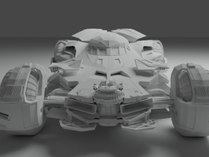 Batmobile 3D Model