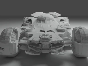 Batmobile 3D Model