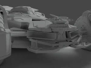 Batmobile 3D Model