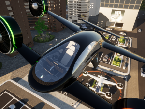 SBX eVTOL aircraft Concept 3D Model