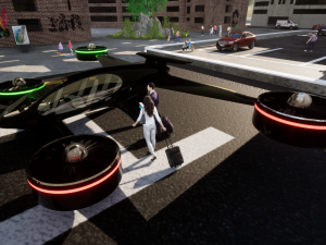 SBX eVTOL aircraft Concept 3D Model