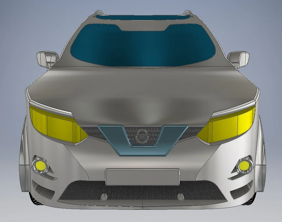 Nissan x-trail t32 Modelo 3D .c4d .max .obj .3ds .fbx .stl .blend 