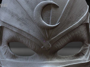 Moon Knight Mask - Screen accurate 3D Model