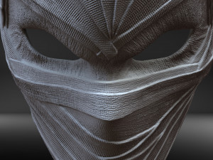 Moon Knight Mask - Screen accurate Modèle 3D