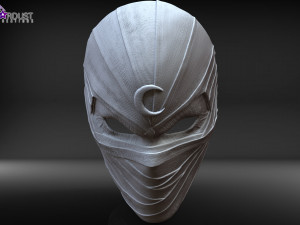 Moon Knight Mask - Screen accurate Modèle 3D