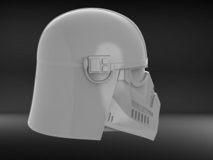 Purge trooper helmet phase 2 for 1 12 black series figure 3D print model 3D प्रिंट मॉडल