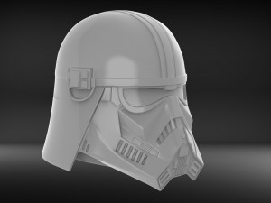 Purge trooper helmet phase 2 for 1 12 black series figure 3D print model 3D प्रिंट मॉडल