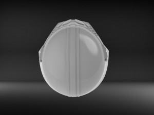 Purge trooper helmet phase 2 for 1 12 black series figure 3D print model 3D प्रिंट मॉडल