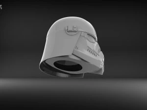 Purge trooper helmet phase 2 for 1 12 black series figure 3D print model 3D Print Model