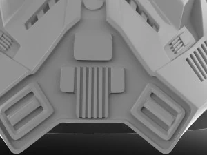 Purge trooper helmet phase 2 for 1 12 black series figure 3D print model 3D Print Model