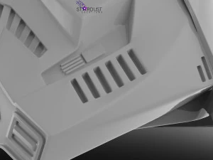 Purge trooper helmet phase 2 for 1 12 black series figure 3D print model 3D Print Model