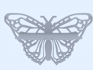 Butterfly shel 3D 모델