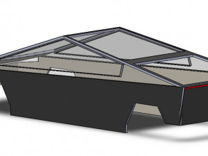 Cyber Truck 3D 打印模型