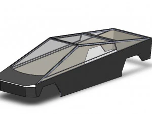 Cyber Truck 3D Print Model