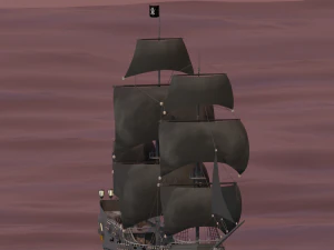 Black pearl 3D Model