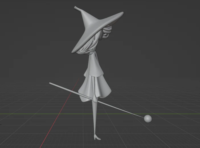 Ledy wizzard 3D Model .c4d .max .obj .3ds .fbx .stl .blend