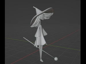 Ledy wizzard 3D Model