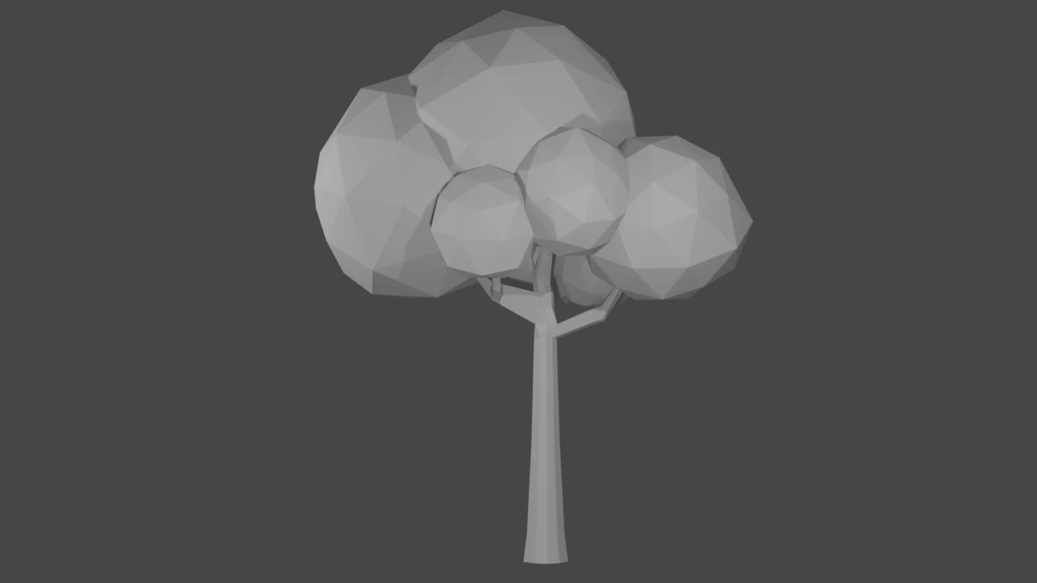 Tree lowpoly 3D Model .c4d .max .obj .3ds .fbx .stl .blend 
