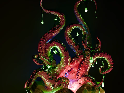 libro de terror Modelo 3D