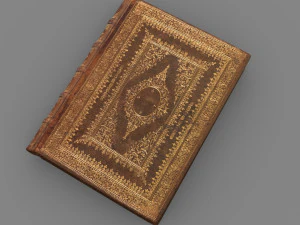 Old book ver 1 3D Model