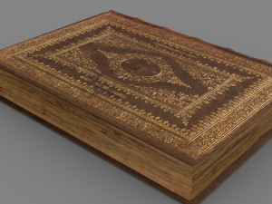 Old book ver 1 3D 모델