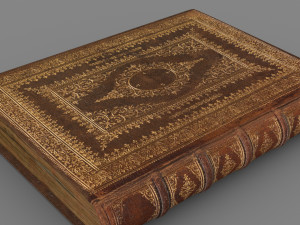 Old book ver 1 3D 모델