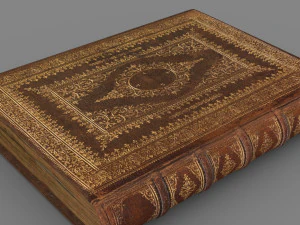 Old book ver 1 3D Model