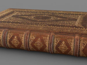 Old book ver 1 3D Model