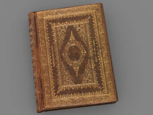 Old book ver 1 3D Model