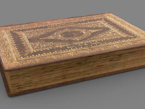 Old book ver 1 3D Model