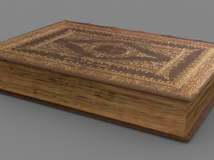 Old book ver 1 3D 모델