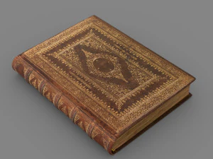 Old book ver 1 3D Model