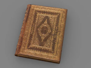 Old book ver 1 3D Model