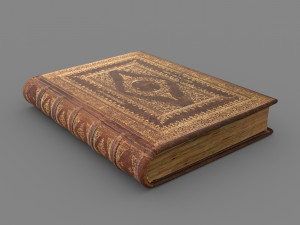 Old book ver 1 3D 모델