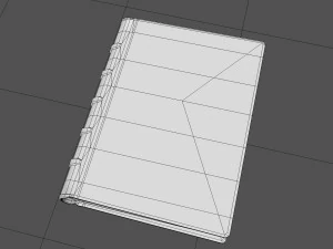 Old book ver 1 3D Model