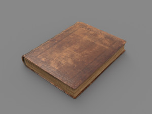 Old book ver 3 3D मॉडल